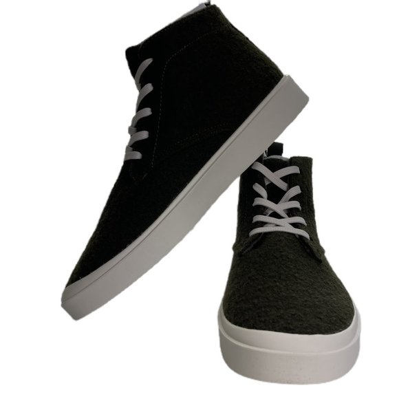 Steve Madden Mens Boots P- Faraon Green Suede main image 4